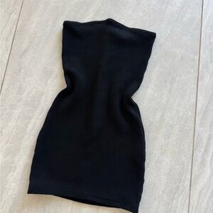 Black bandage style mini dress